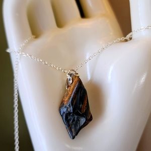 Rock Pendant Necklace